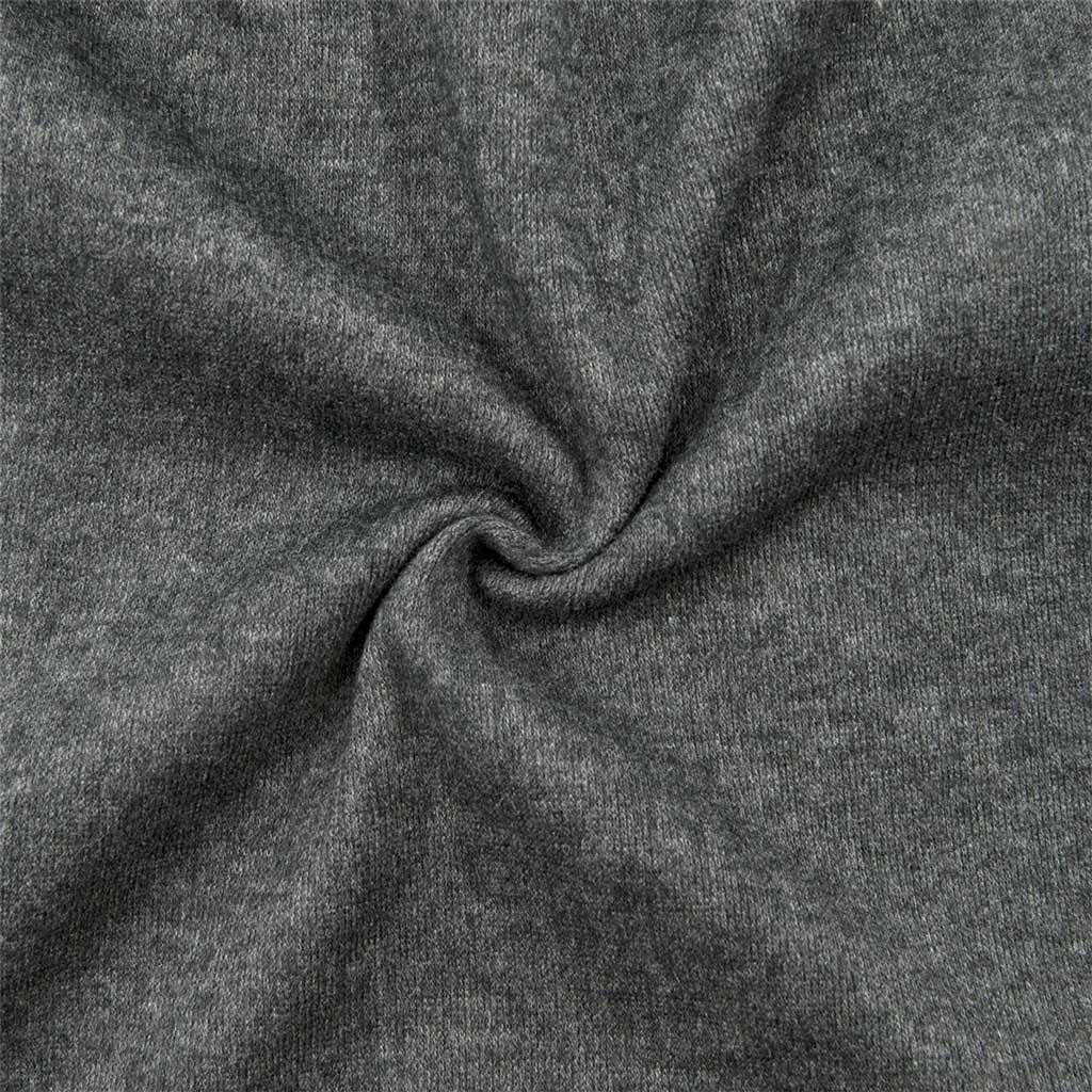 Gorro Beanie Largo Liso Unicolor Gris