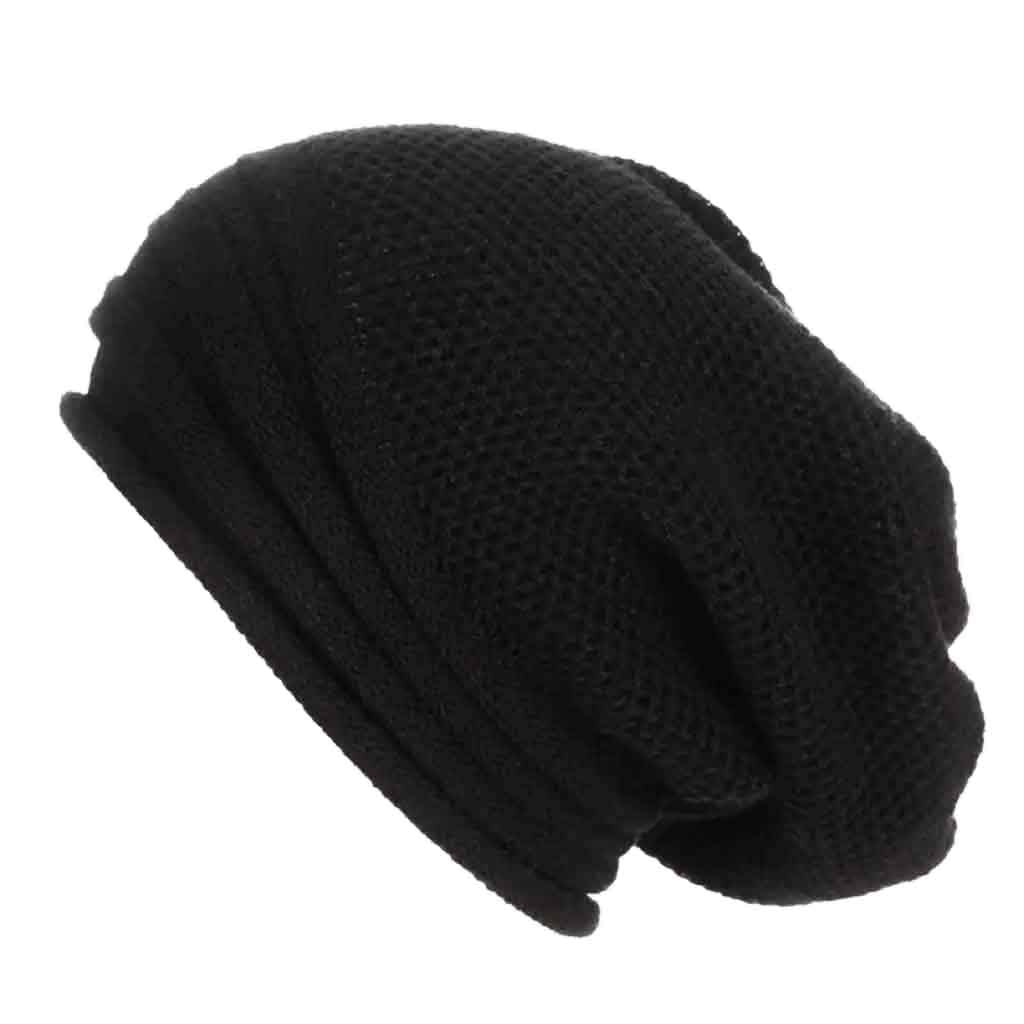 Gorro Diseño con Relieve Color Negro