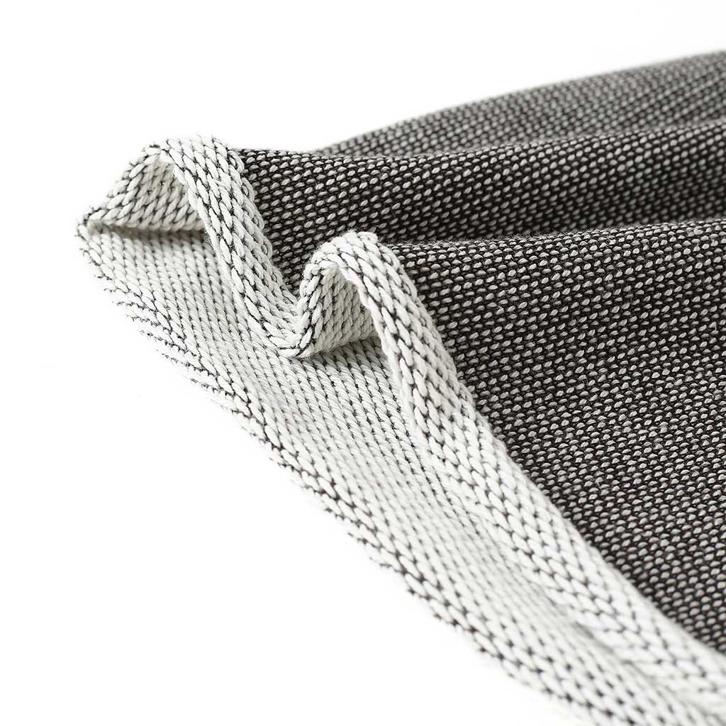 Gorro Slouchy Tejido Doble Color Negro