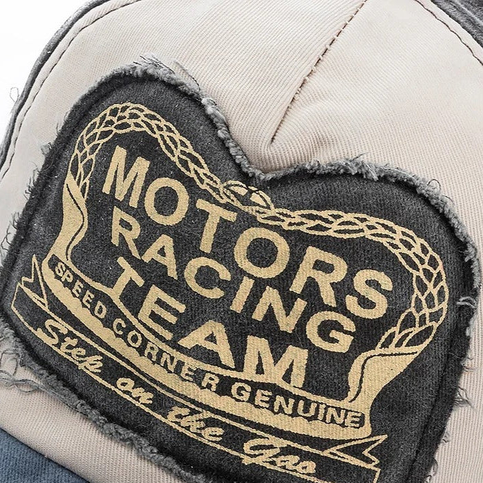 Jockey Unisex Gorros Prelavado Motors Racing Mostaza