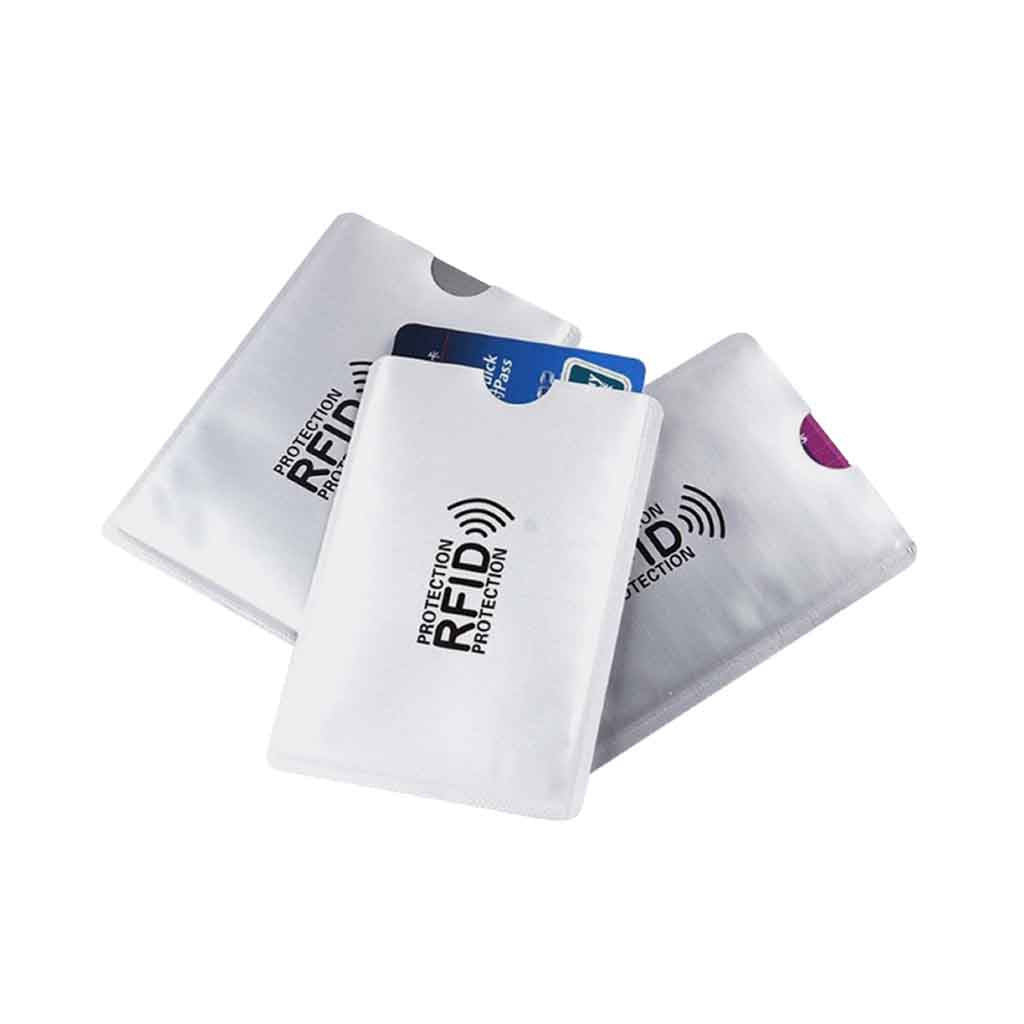 6 Fundas Protectoras Anti Clonacion Tarjetas Bancarias Rfid