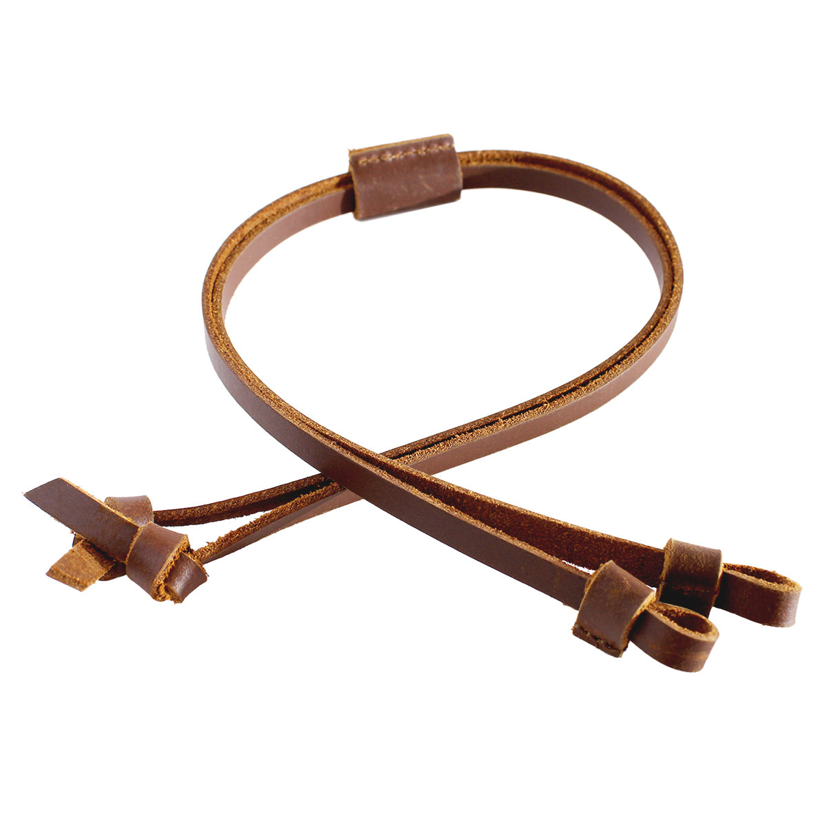 Strap Lentes de Cuero color Café