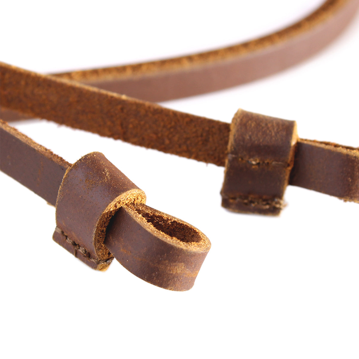 Strap Lentes de Cuero color Café