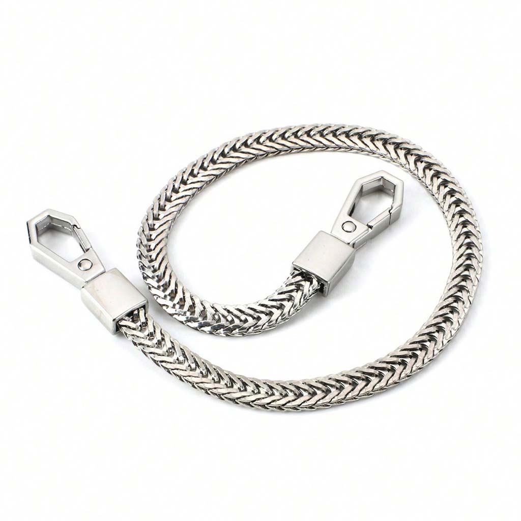 Cadena Pantalón Llavero con Ganchos Acero Hombre