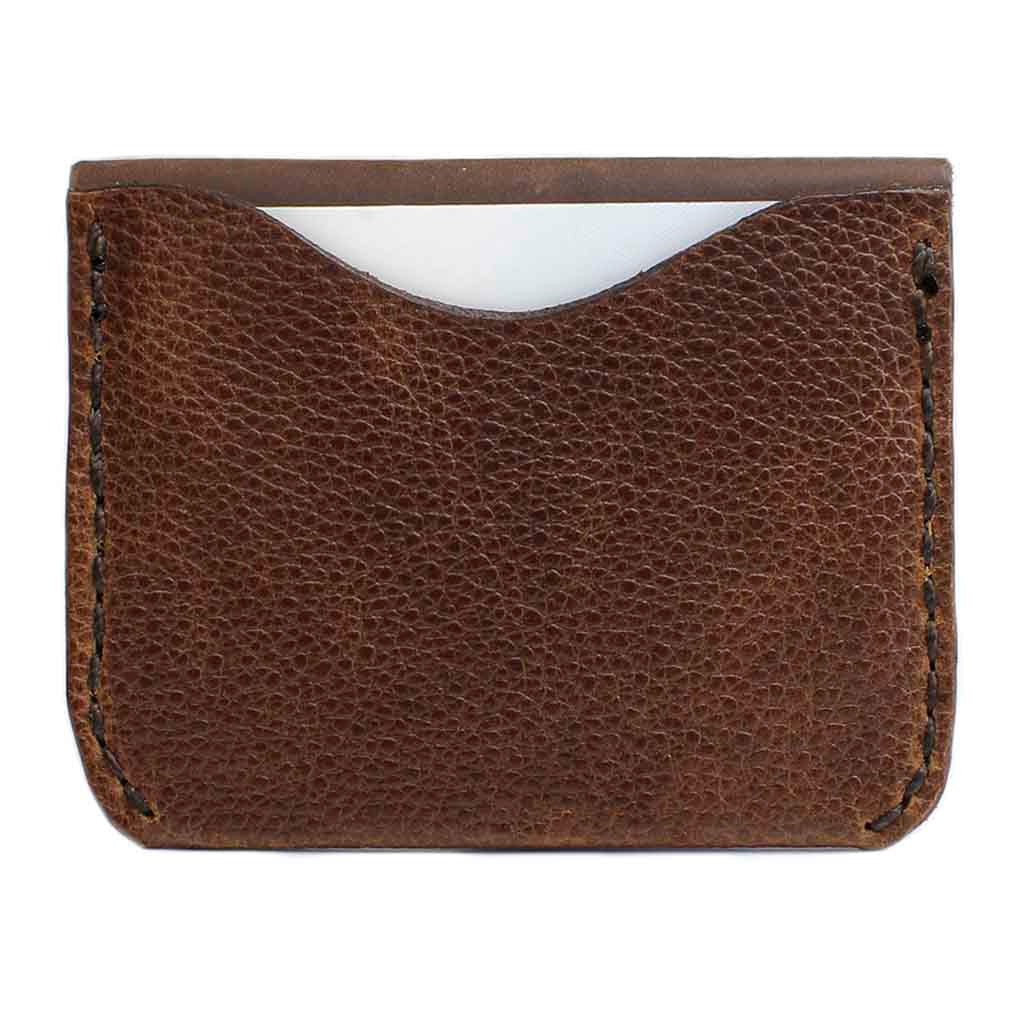 Tarjetero Monederos de Cuero Natural Hombre Mujer