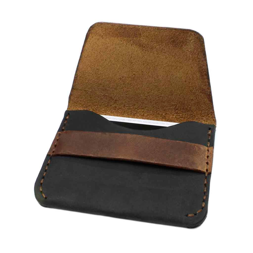 Tarjetero Mujer Monedero Cuero Natural Hombre