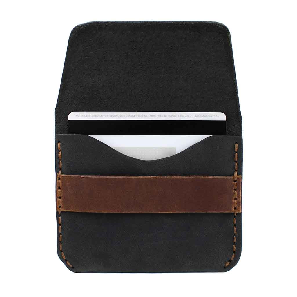 Tarjetero de Cuero Hombre Monedero Mujer