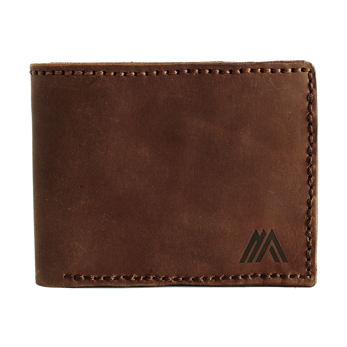 Pack Cinturon Cuero Correa Marrón + Billetera Cuero Hombre