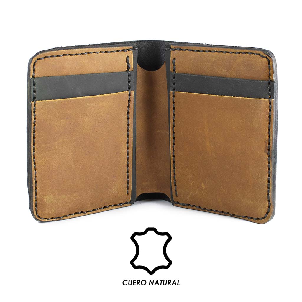Billeteras Hombre Tarjetero Billetera de Cuero Hombre Mujer