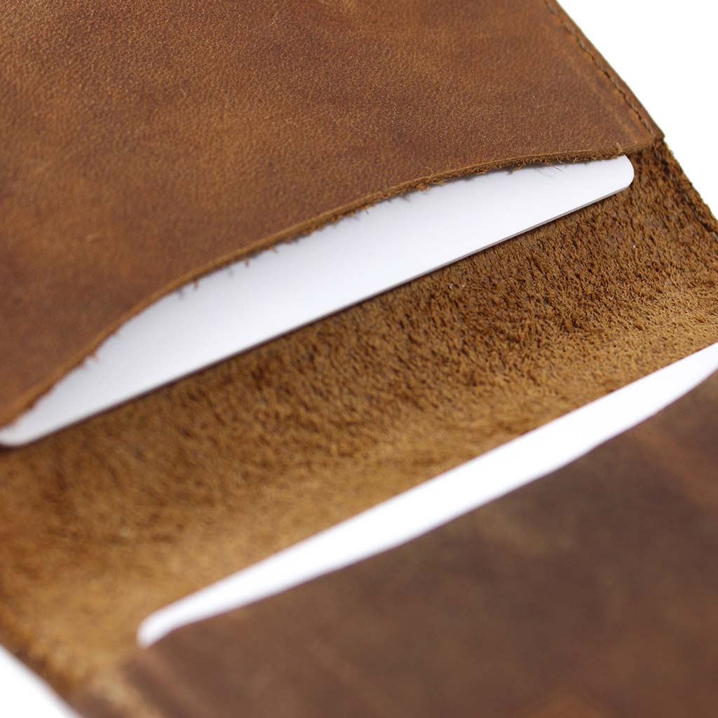 Tarjetero Porta Tarjetas Billetera Hombre Mujer Cuero Simple