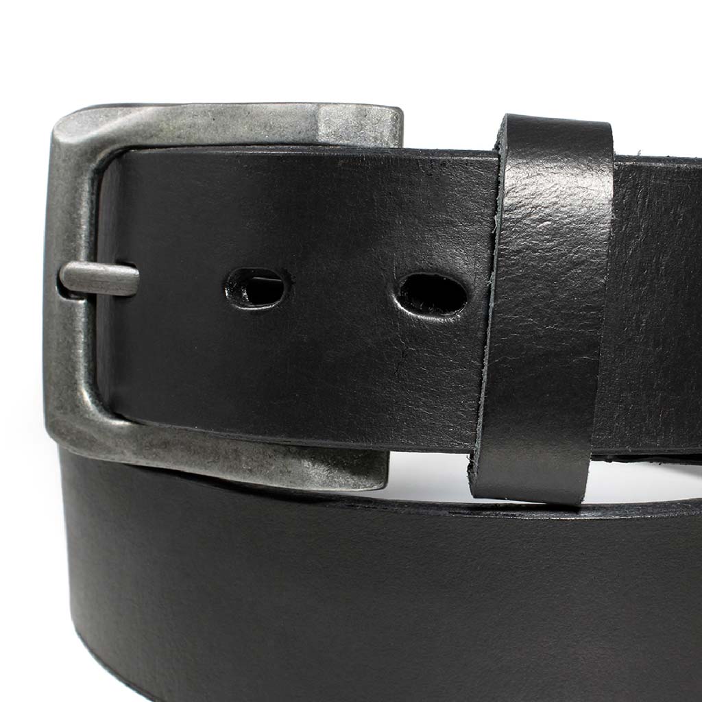 Cinturones de Cuero Hombre Correas Cinturon Hombre Negro