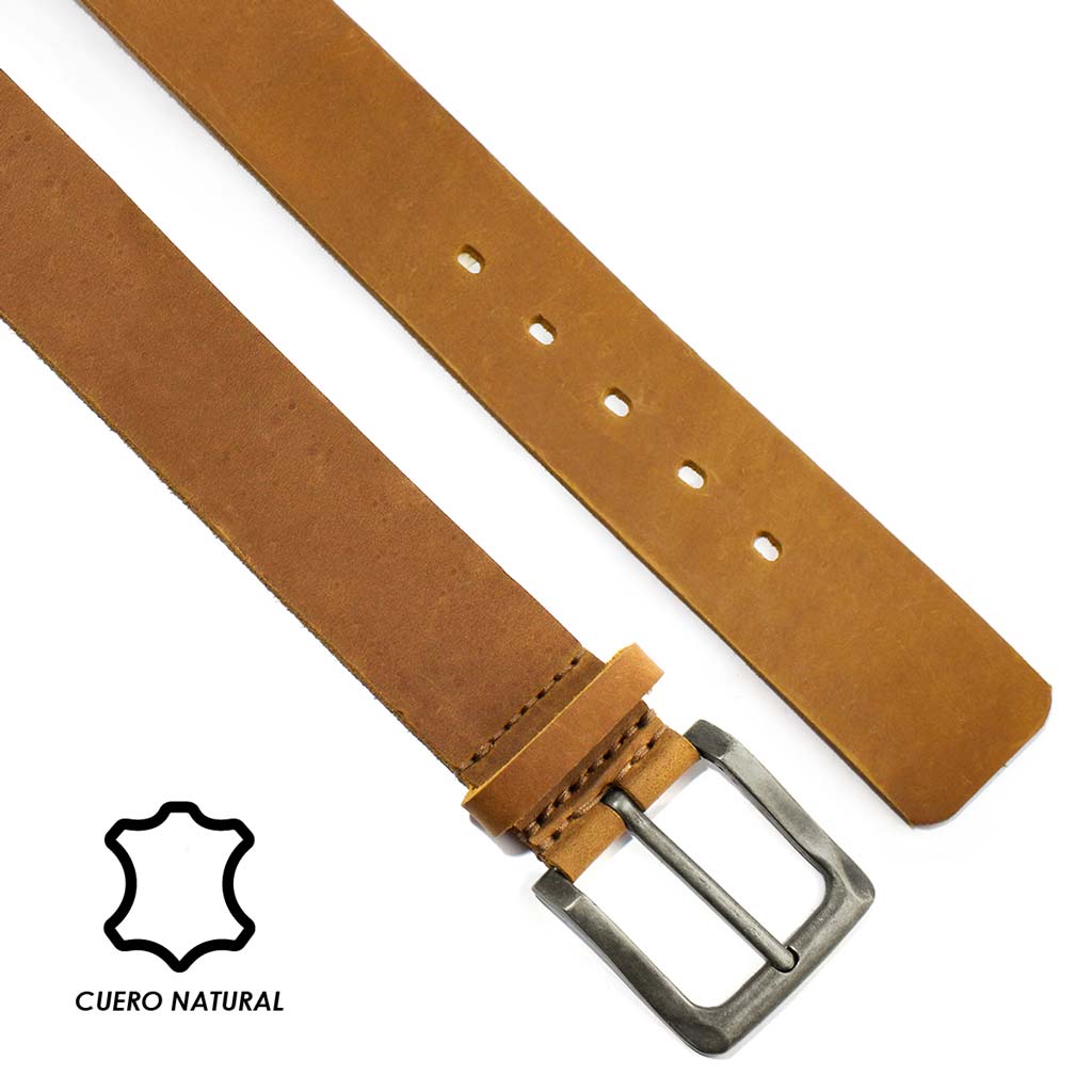 Cinturones de Cuero Café Hombre Correas Cinturón Hombre