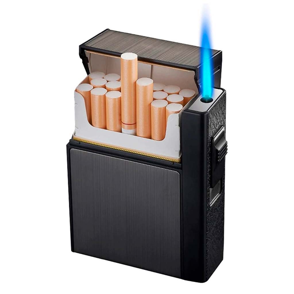 Cigarrera Hombre Cigarrera Mujer tipo Soplete Recargable Gas