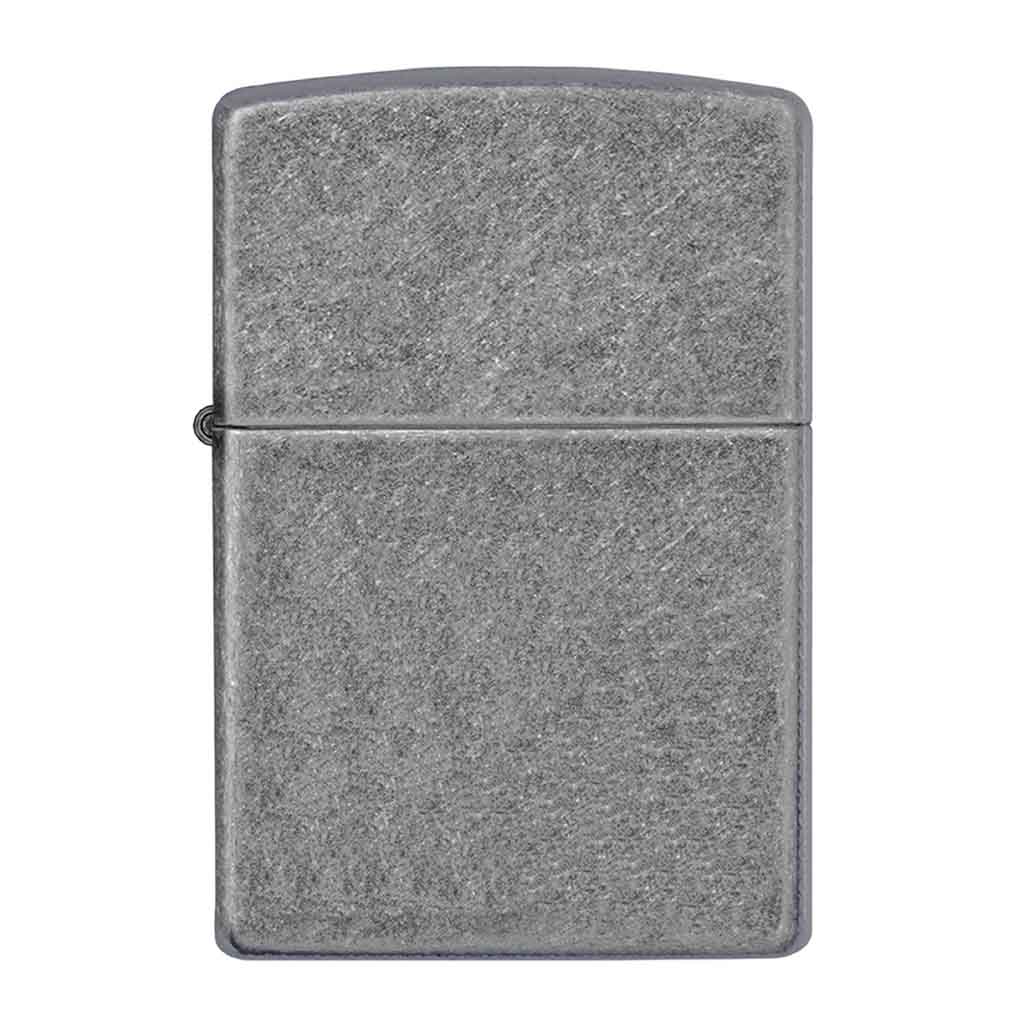 Encendedor Zippo Lighter Antique Silver Plate Plata