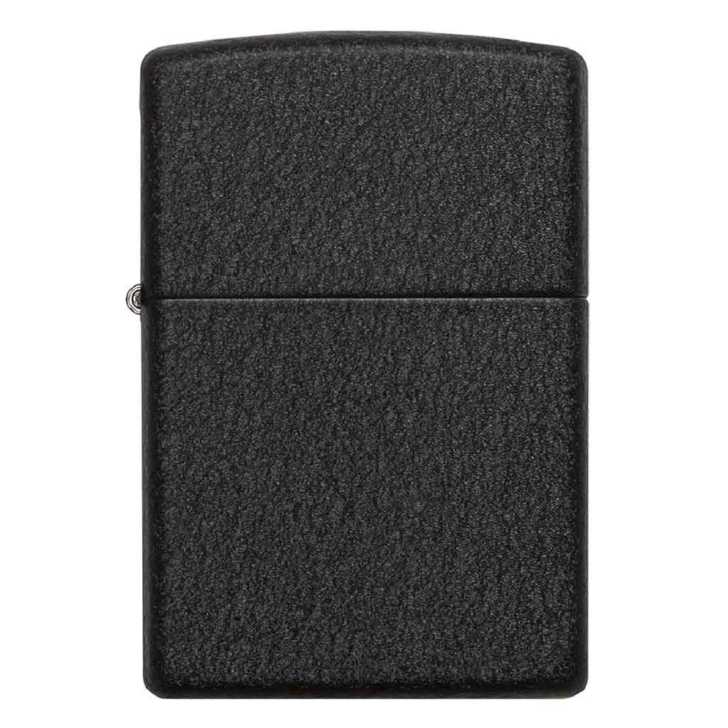 Encendedor Zippo Lighter Black Crackle Negro