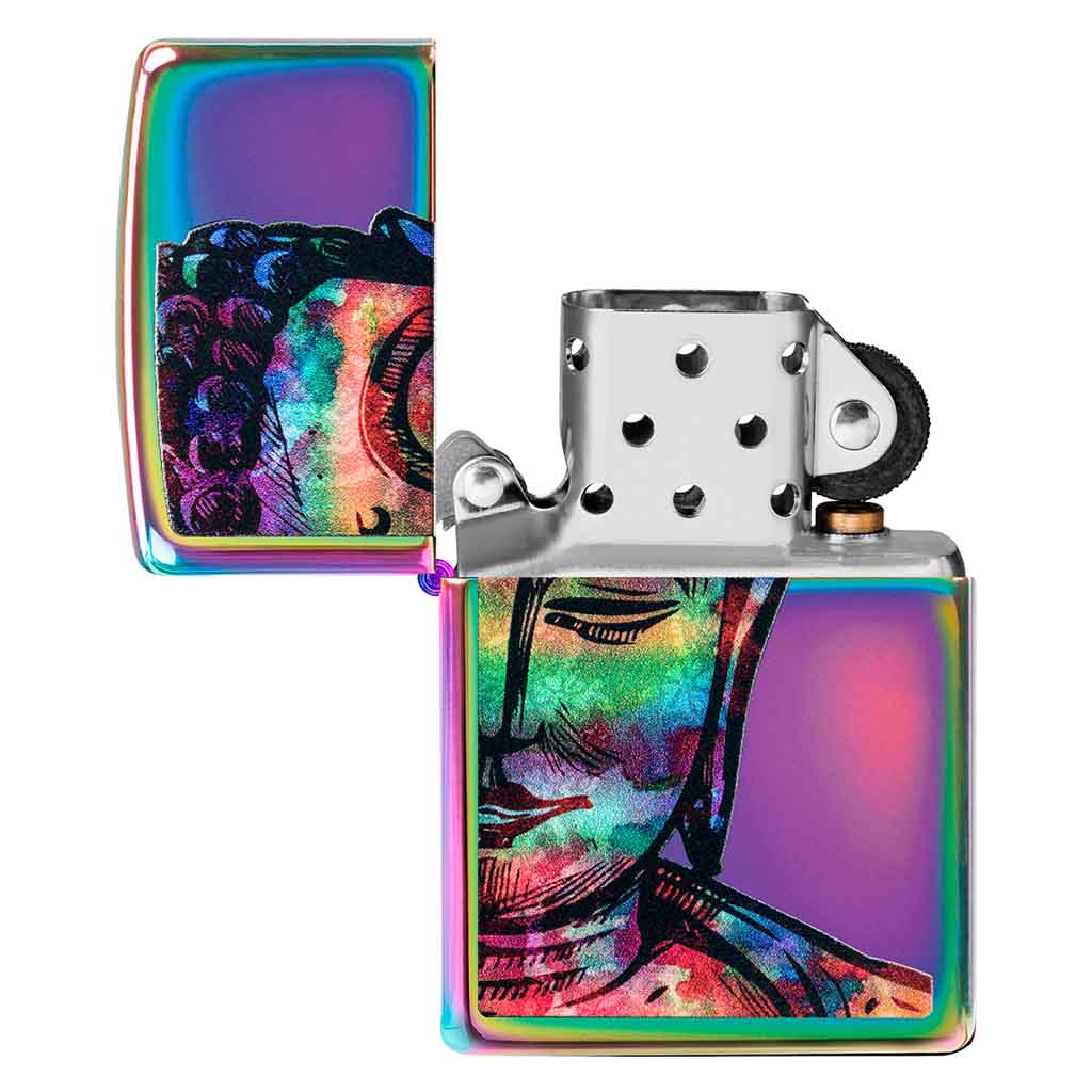 Encendedor Zippo Lighter Bright Buddha Design