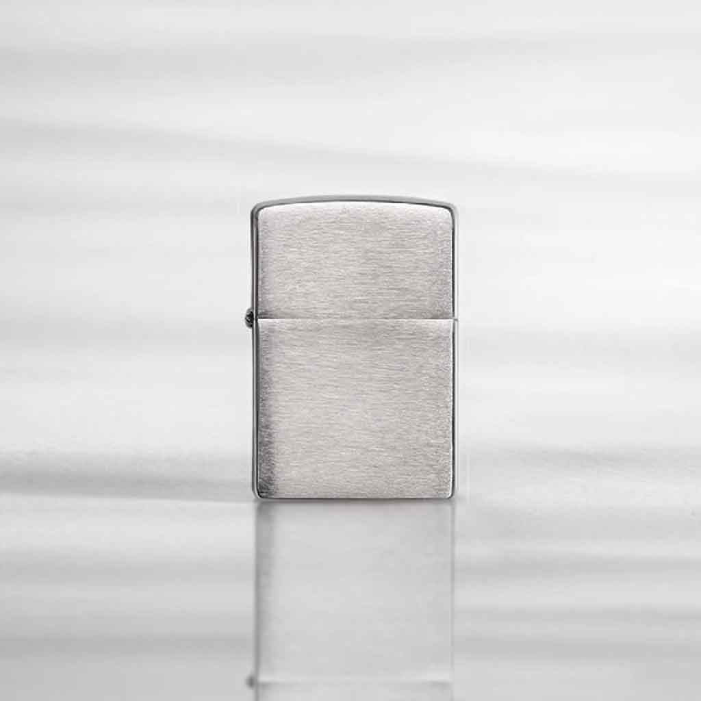 Encendedor Zippo Lighter Classic Brushed Chrome
