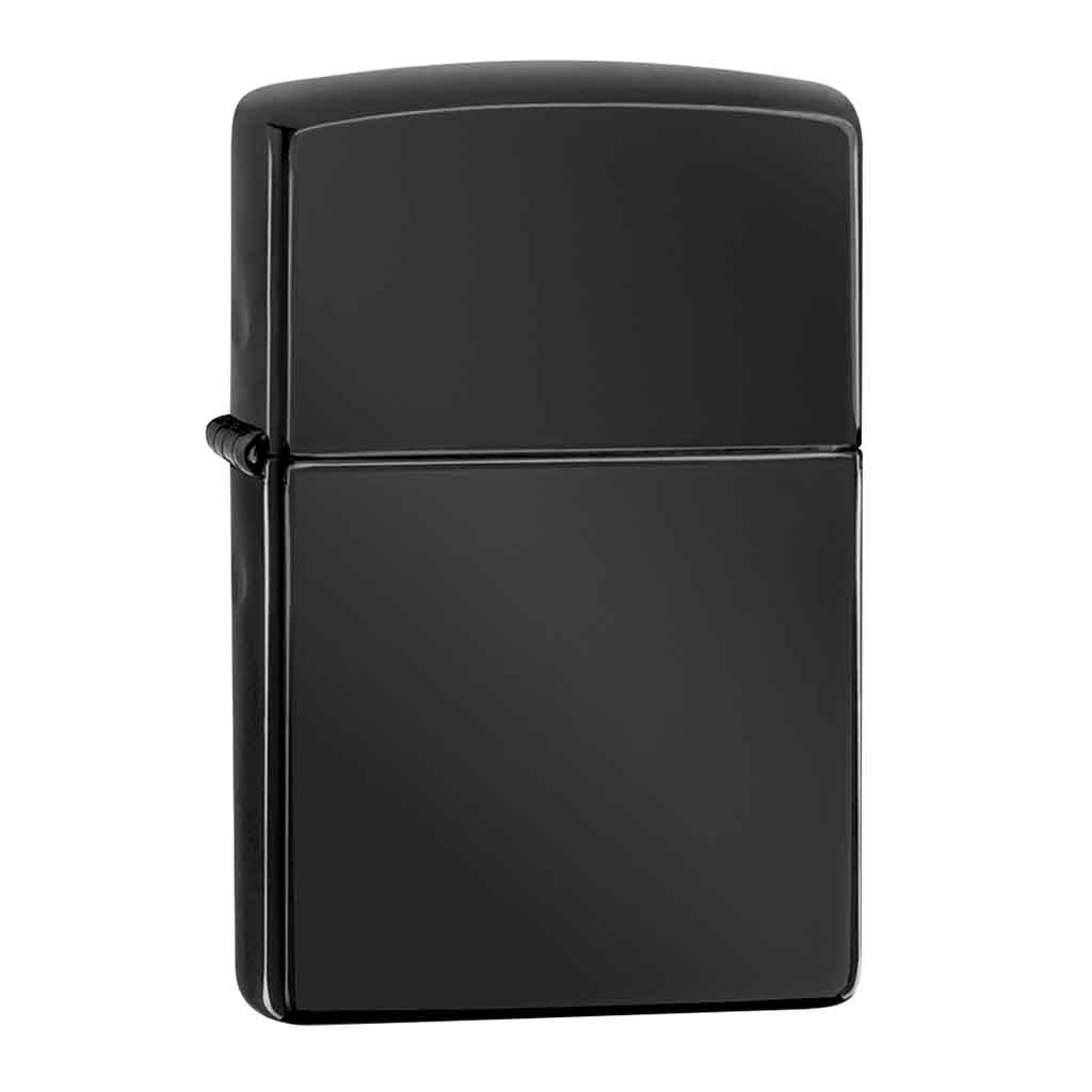 Encendedor Zippo Lighter Classic High Polish Ebony Negro
