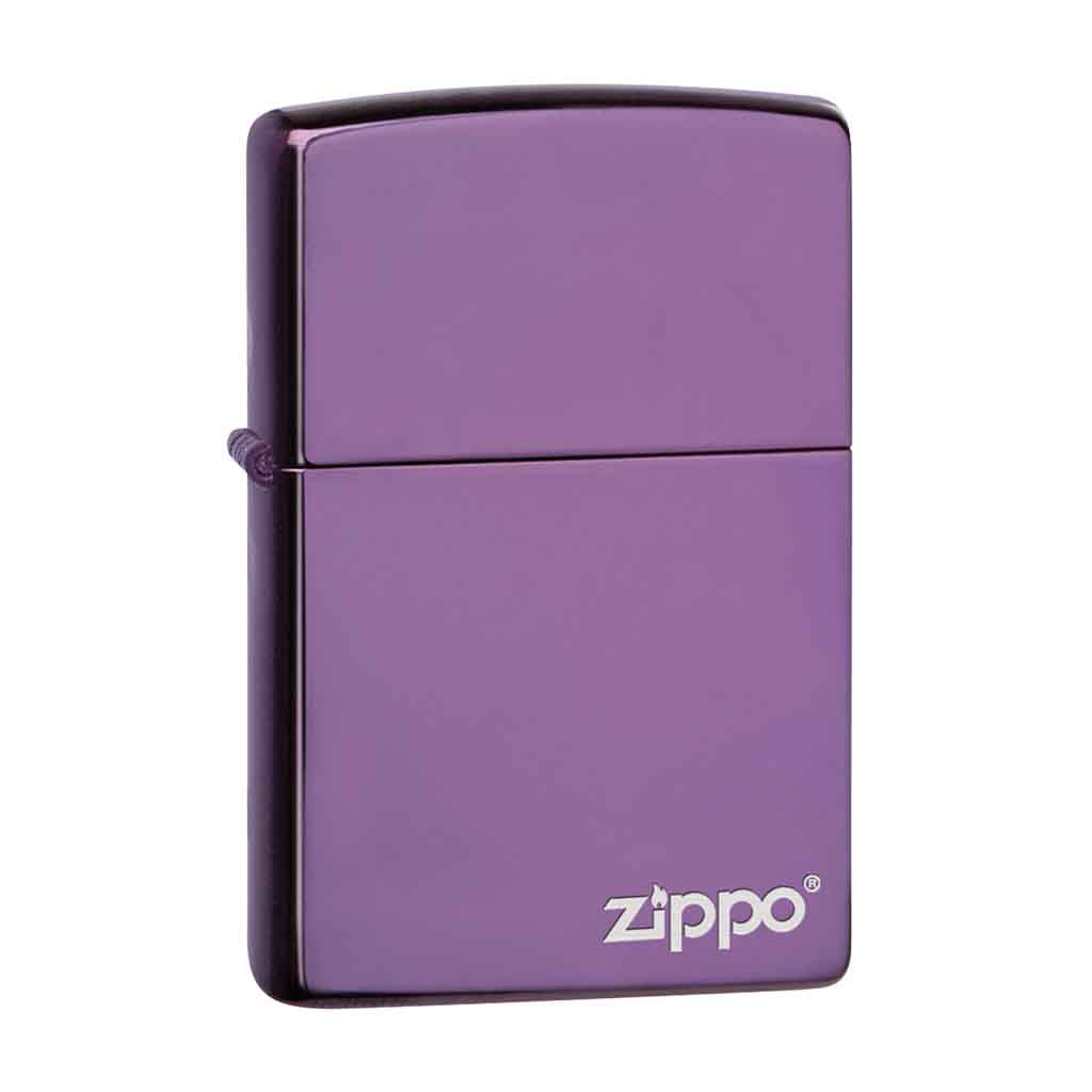 Encendedor Zippo Lighter Classic High Polish Purple Morado