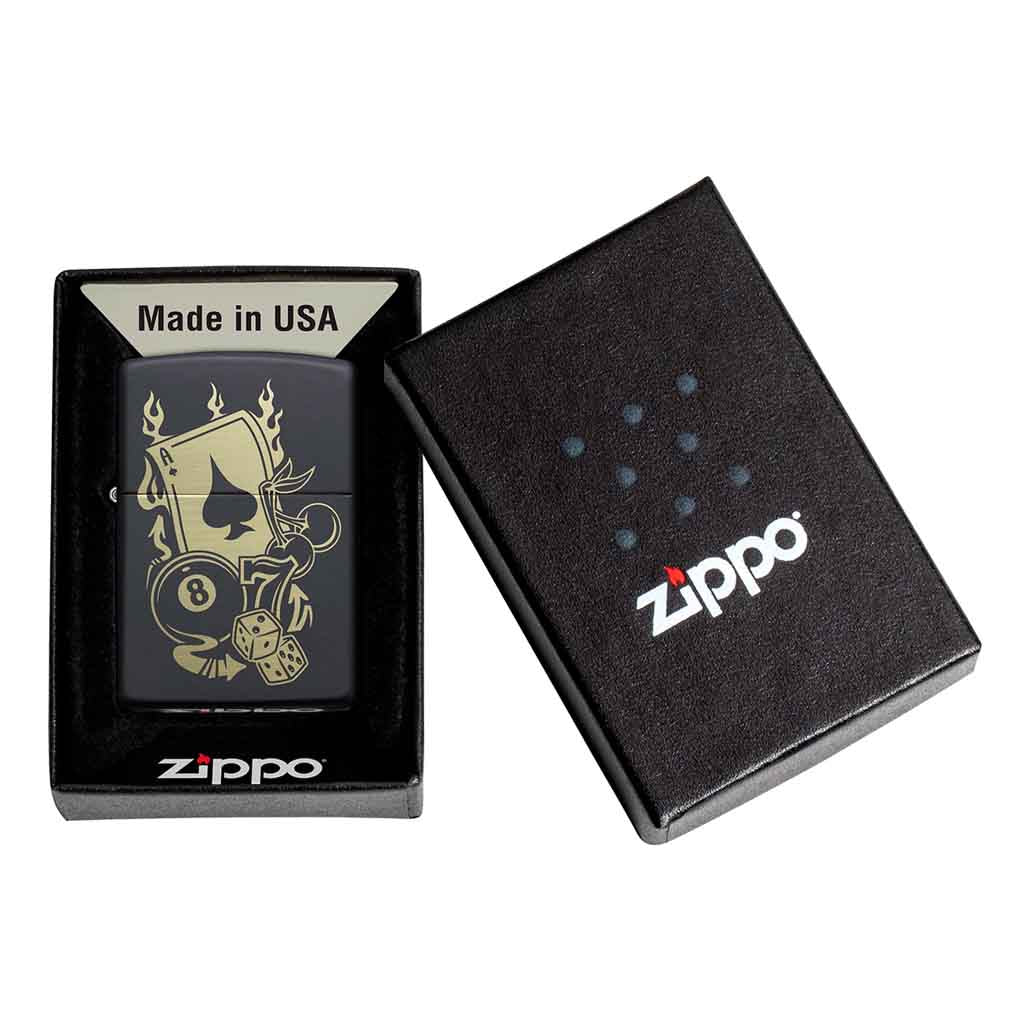 Encendedor Zippo Lighter Gambling Design