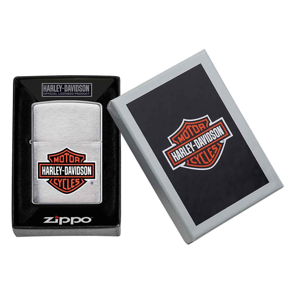 Encendedor Zippo Lighter High Polish Harley-Davidson Logo
