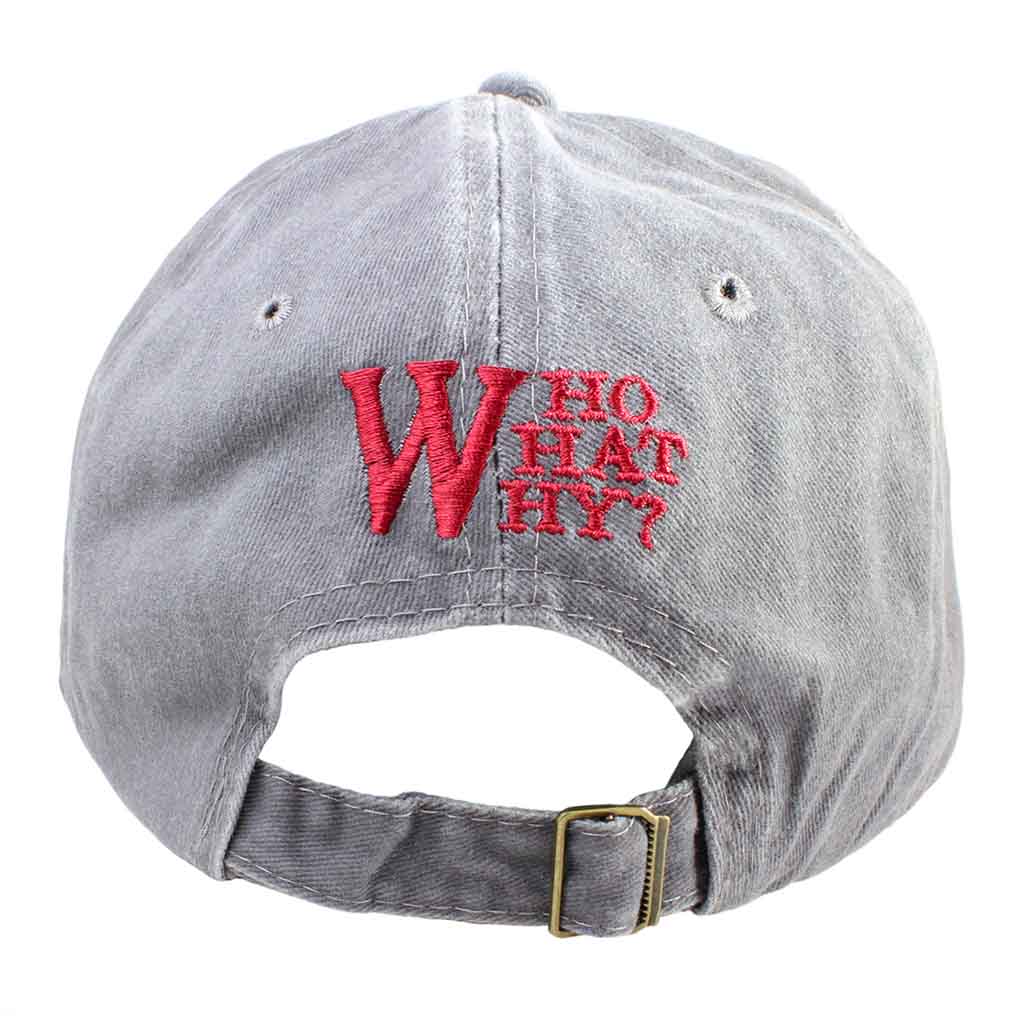 Jockey Hombre Mujer Gorros W Gris Rojo