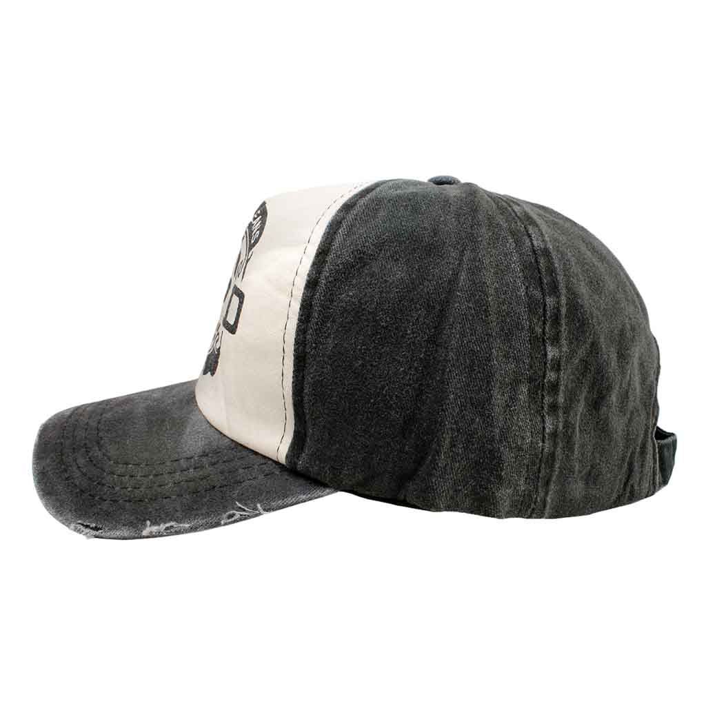 Jockey Hombre Negro Gorros Mujer NYPD Gris Prelavado