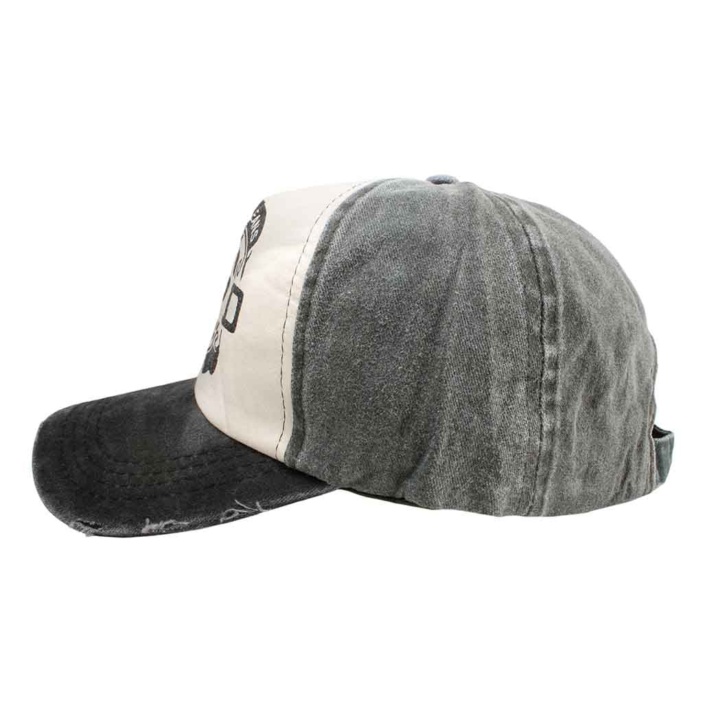 Jockey Negro Gris Prelavado Gorros Hombre Mujer NYPD