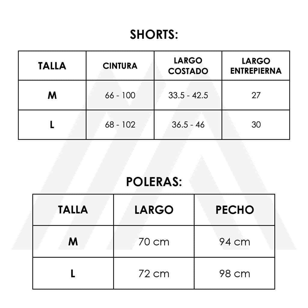 Conjunto Short Bolsillo + Polera Deportiva Cierre