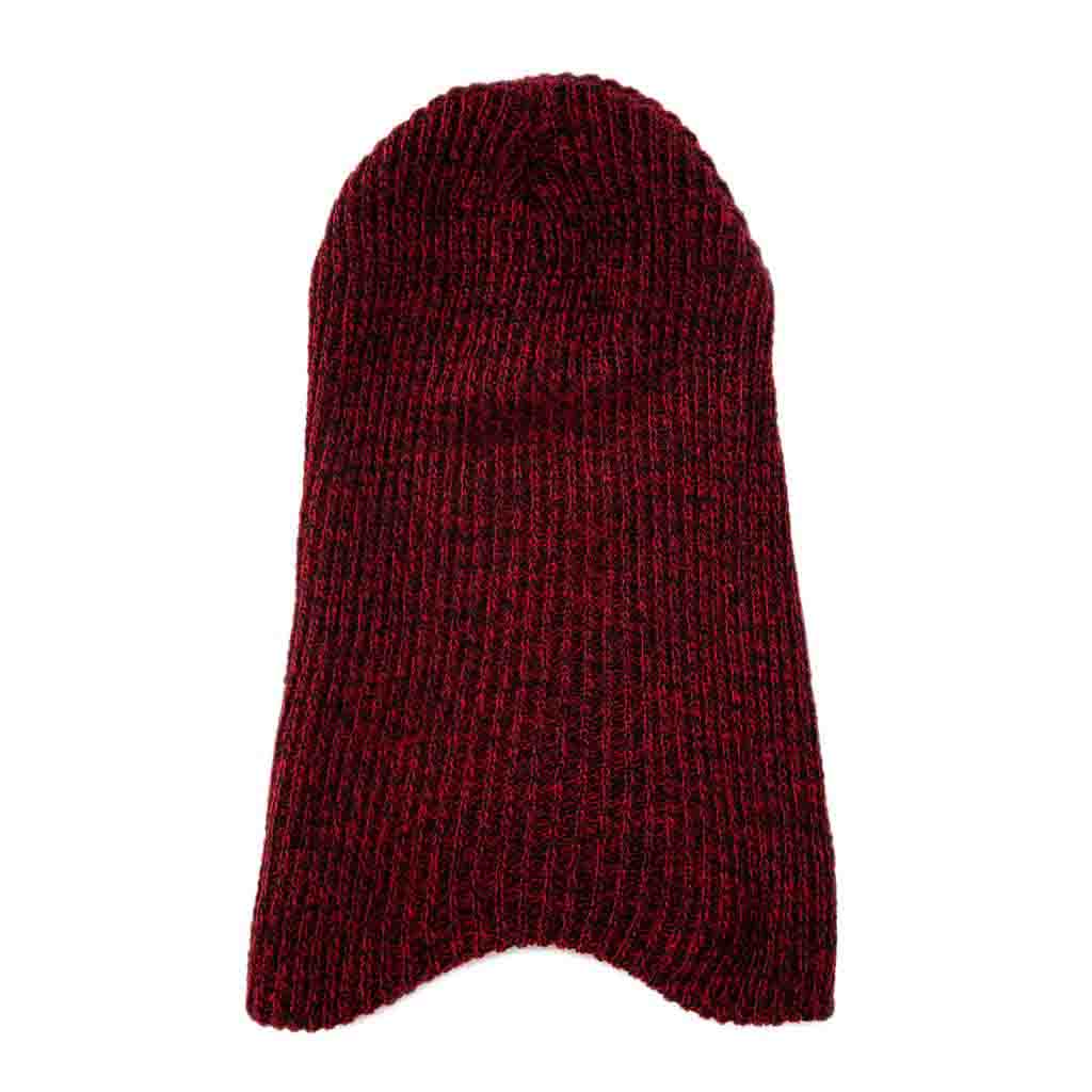 Gorro Tejido en Algodón Burdeo