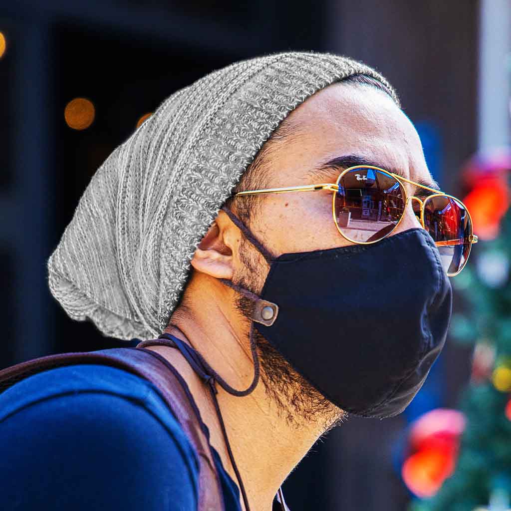 Gorro Modelo Abrigado Gris