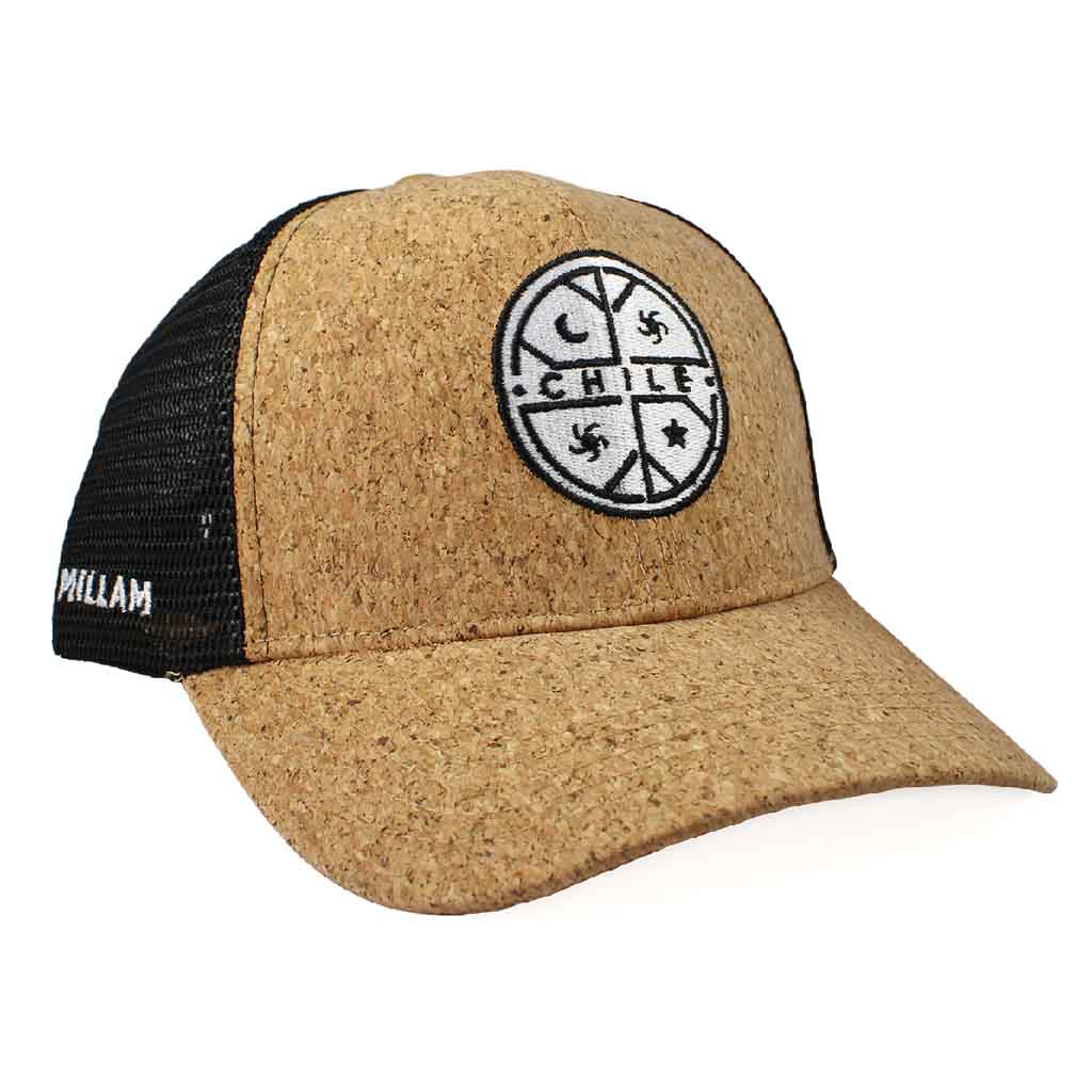 Jockey Gorras Hombre Corcho Malla Chile Bordado