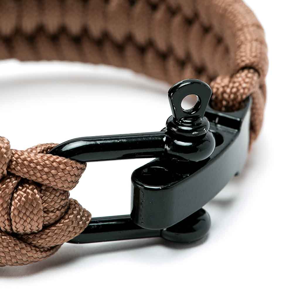 Pulsera Outdoor Grillete Café