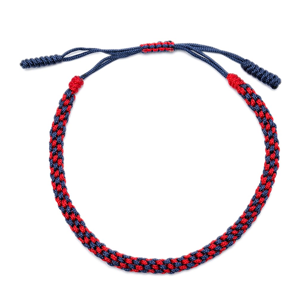 Pulsera Roja de Protección Budista Tibetana