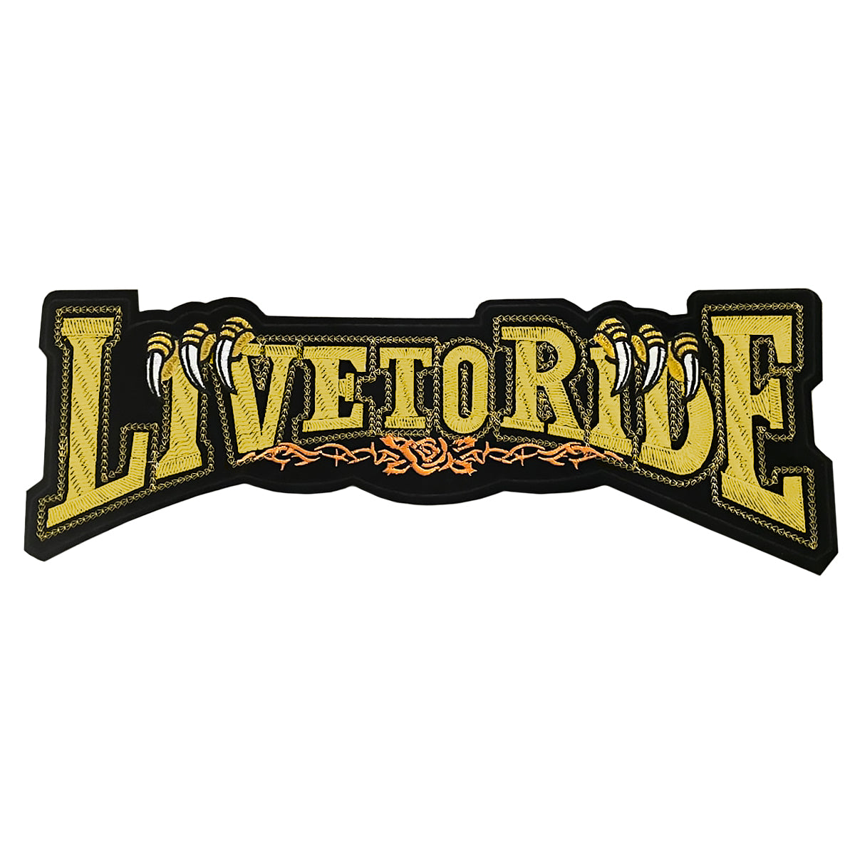 Parche Bordado Termoadhesivo Grande para Ropa Chaquetas