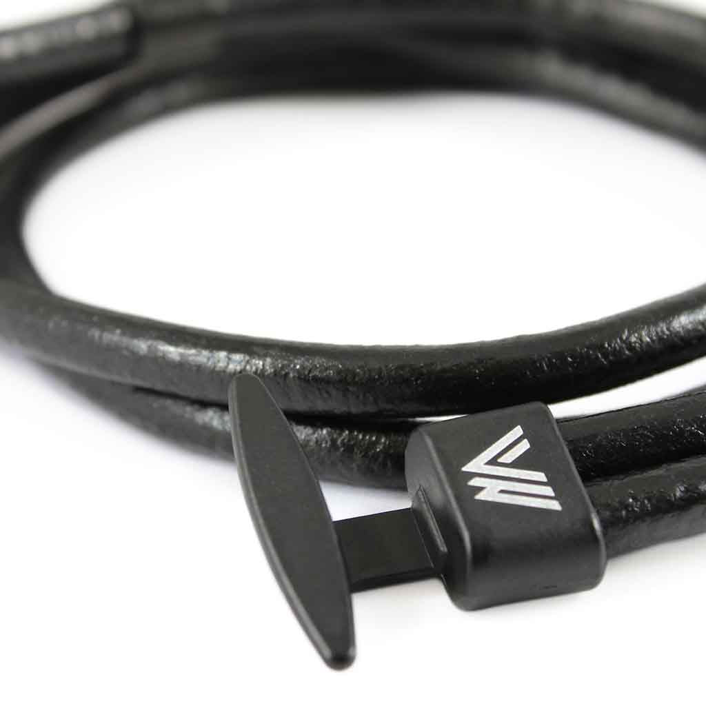 Pulsera Cordón De Cuero Ajustable Para Damas Y Caballeros