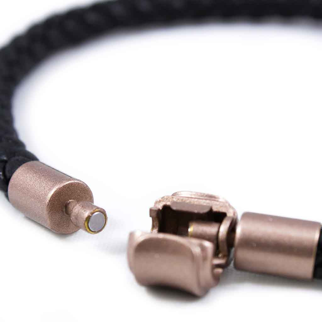 Pulsera de Cuero Unisex Dijes Anillos Grabables