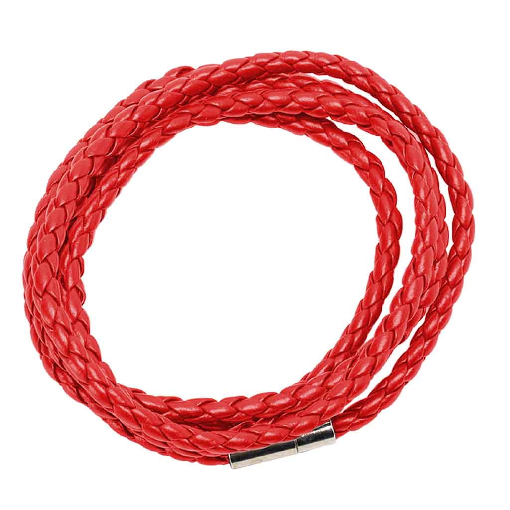 Pulsera En Cuero Hombre Y Mujer Energías Y Protección