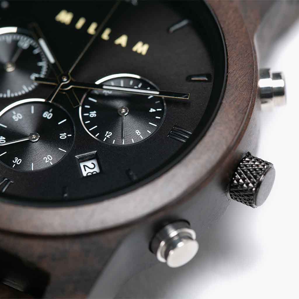 Reloj Pulsera Hombre Relojes Hombre Madera Cronografo