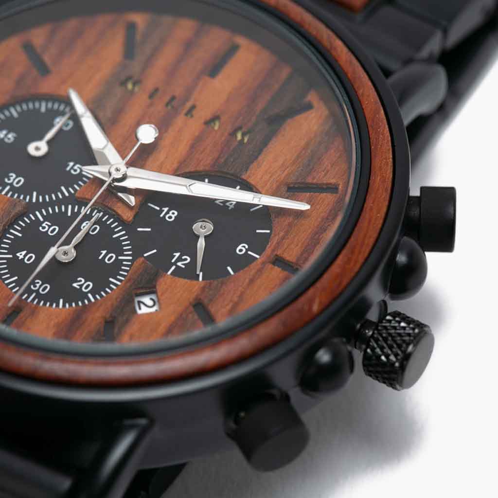 Reloj De Madera Para Hombre, Caballero, Juvenil 2019