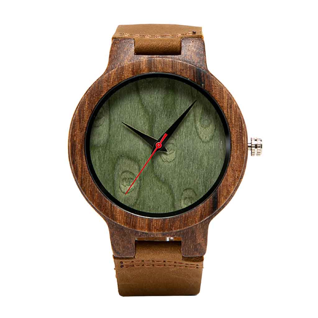 Reloj De Madera Para Caballero, Estilo Juvenil 2020