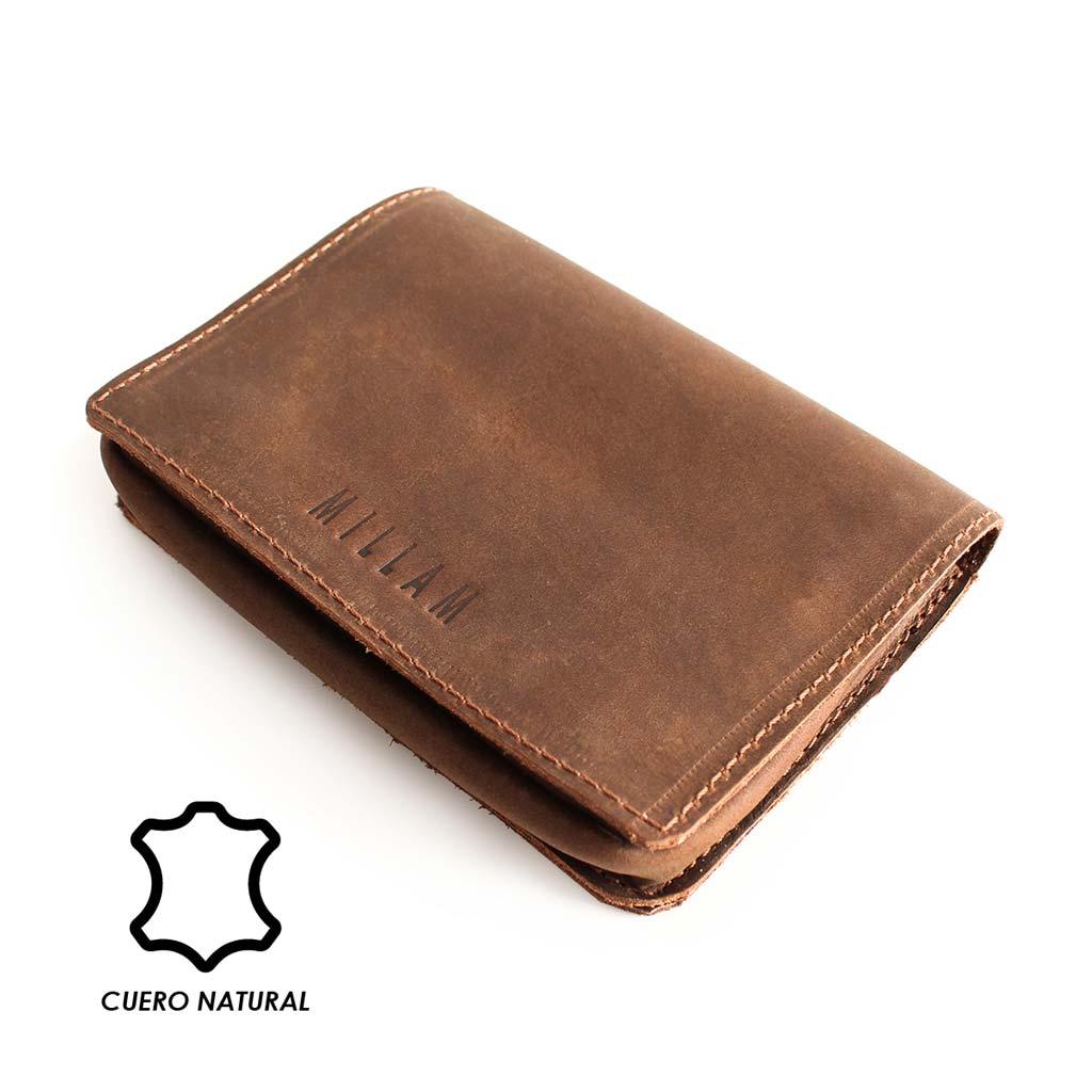 Tabaquera Cigarrera Hombre Cigarrera Mujer Cuero Café