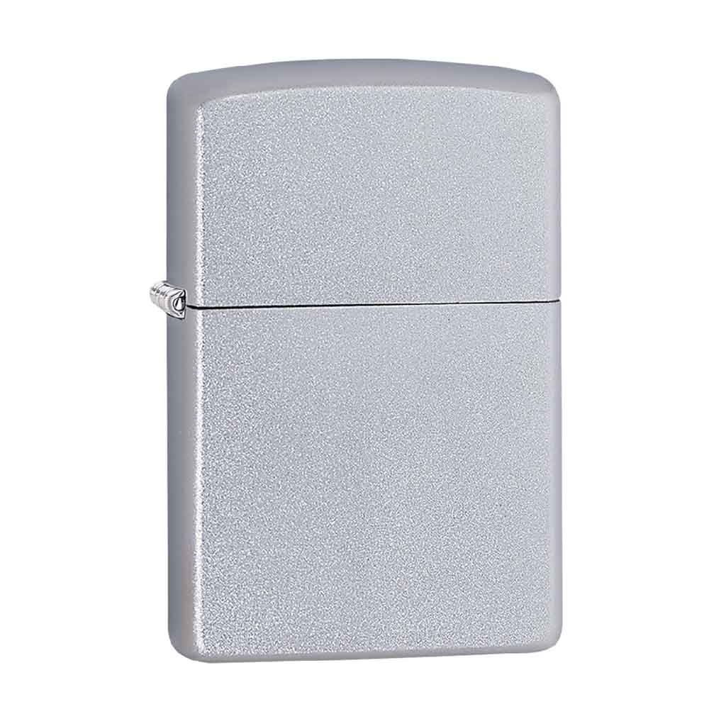 Encendedor Zippo Plateado Classic Satin Chrome