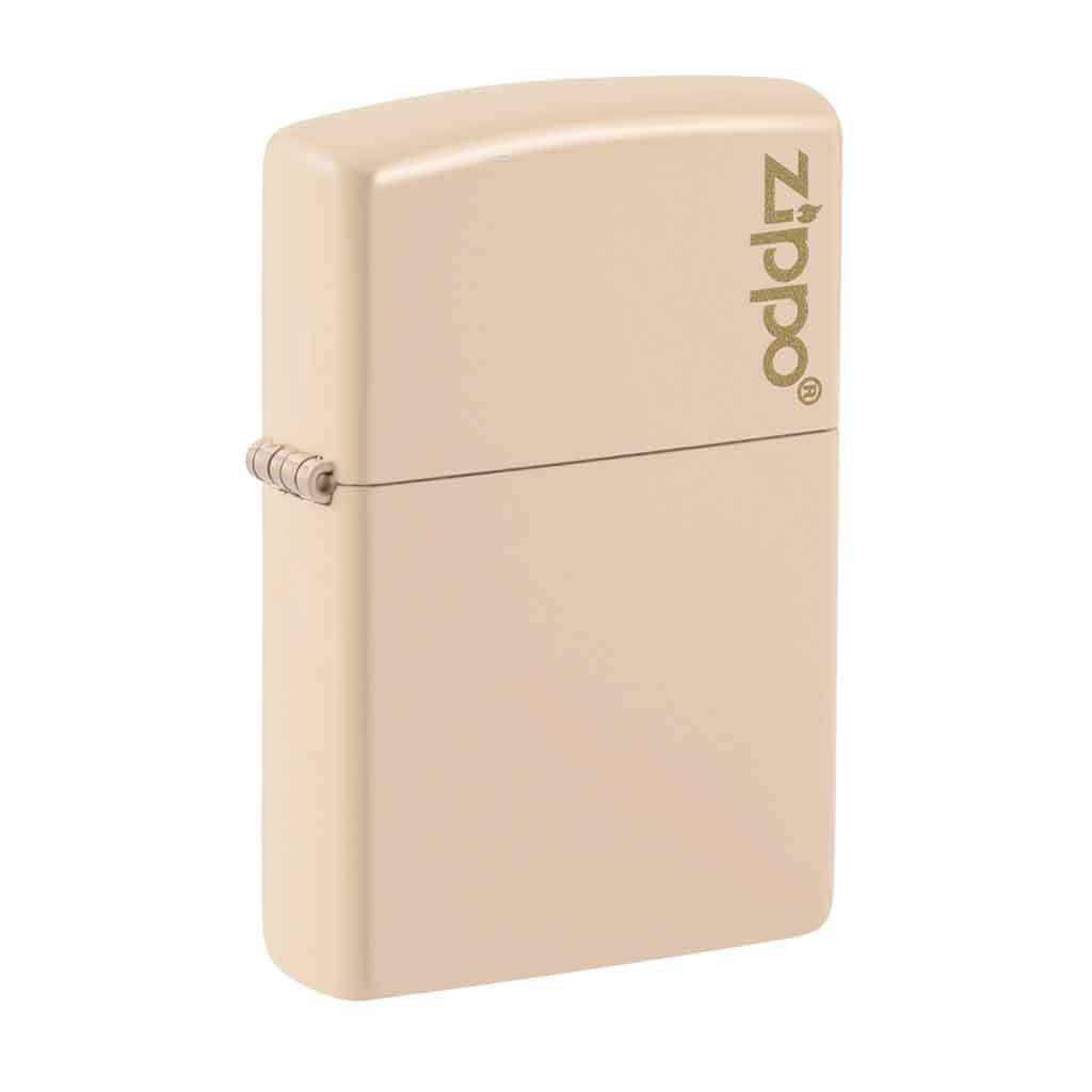 Encendedor Zippo Lighter Classic Flat Sand Zippo Logo