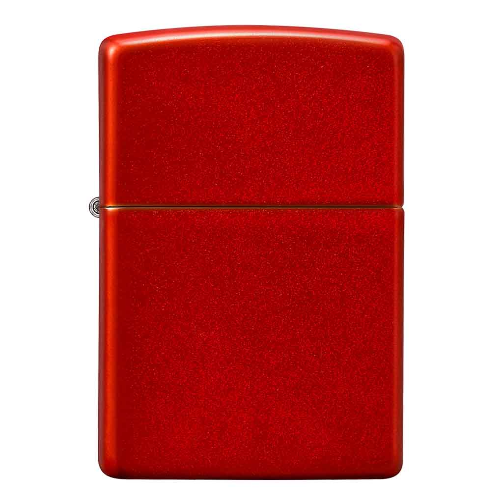 Encendedor Zippo Lighter Classic Metallic Red Rojo