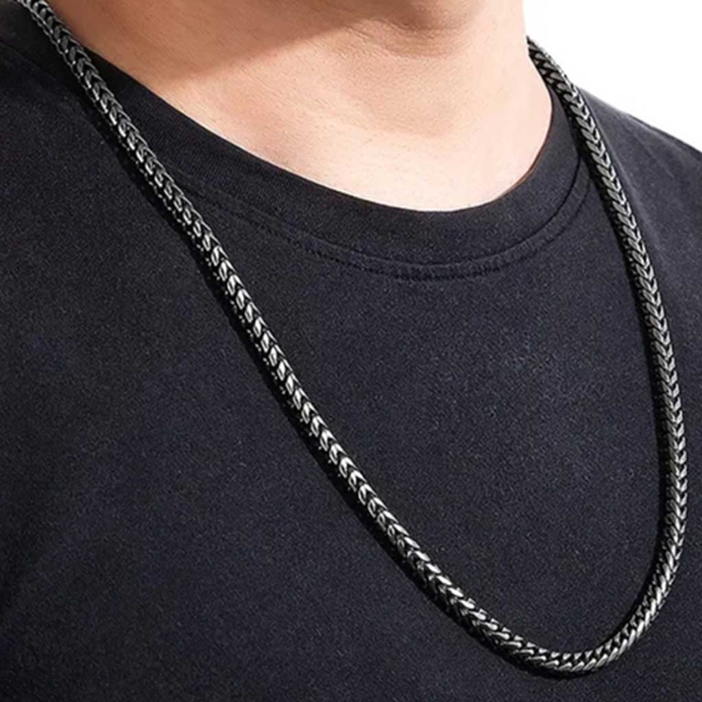 Cadena Eslabones Espiga Redondos Acero 5 mm