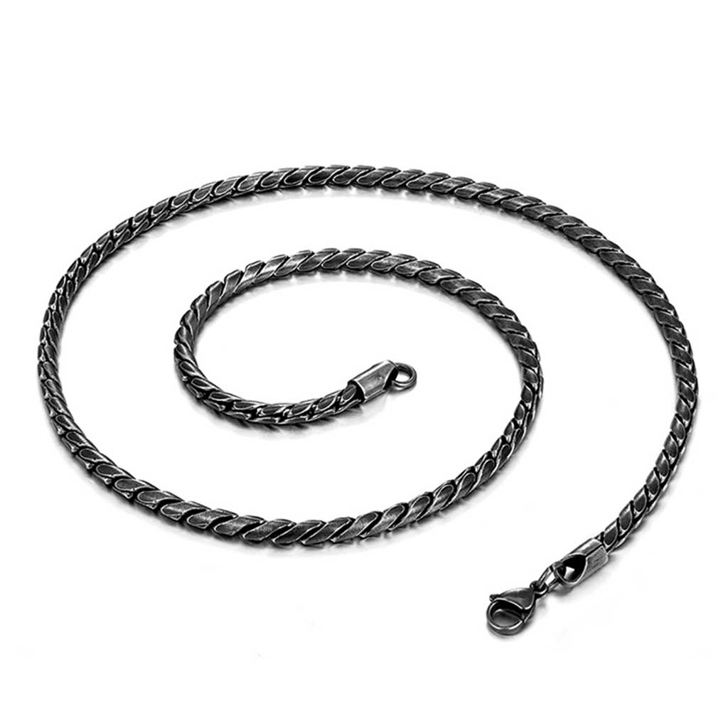 Cadena Eslabones Espiga Redondos Acero 5 mm