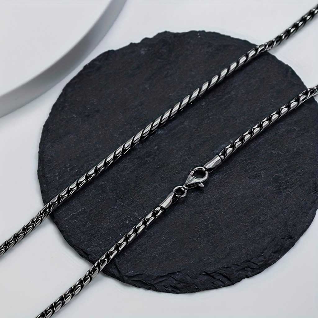 Cadena Eslabones Espiga Redondos Acero 5 mm