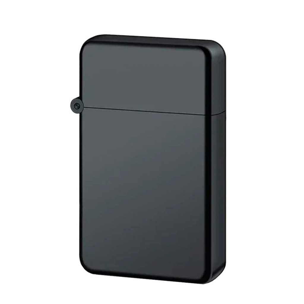 Encendedor Negro tipo Soplete + Recarga Gas Ronson 300ml