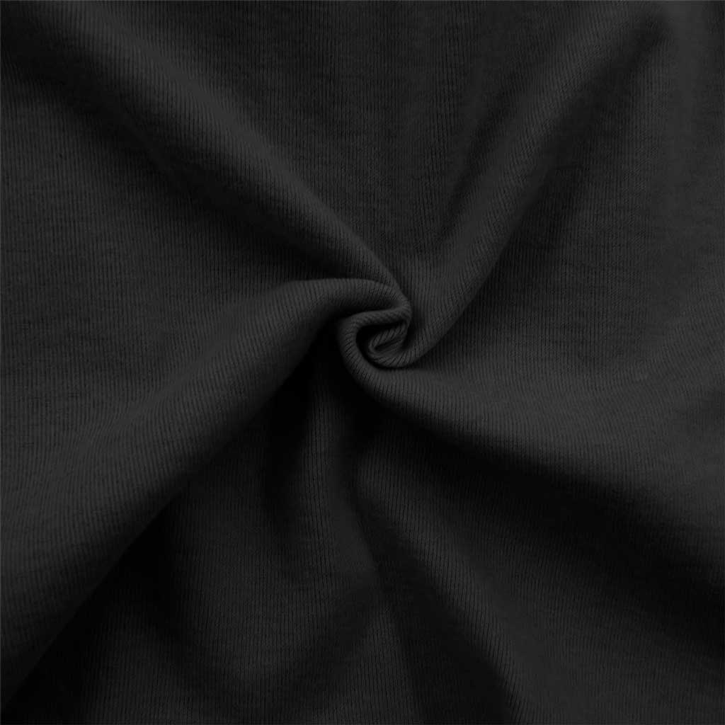 Gorro Beanie Largo Liso Unicolor Negro